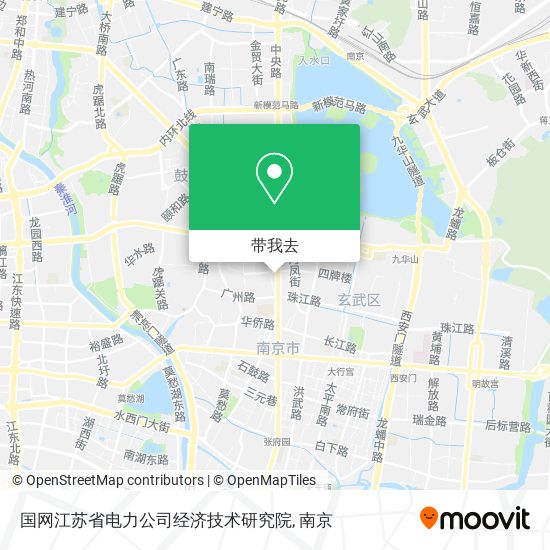 国网江苏省电力公司经济技术研究院地图