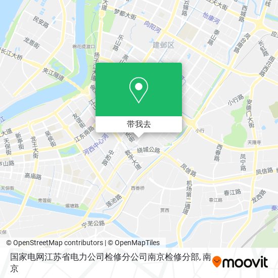 国家电网江苏省电力公司检修分公司南京检修分部地图