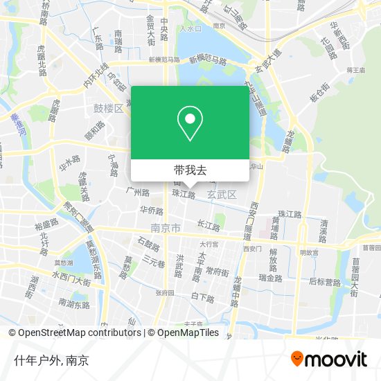 什年户外地图