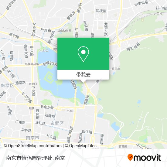 南京市情侣园管理处地图