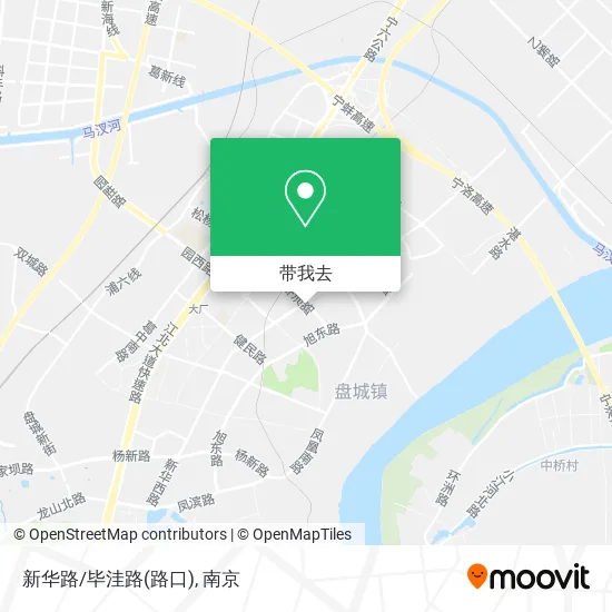 新华路/毕洼路(路口)地图