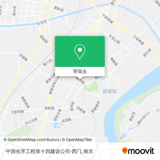 中国化学工程第十四建设公司-西门地图