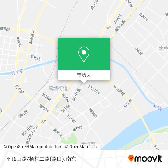 平顶山路/杨村二路(路口)地图