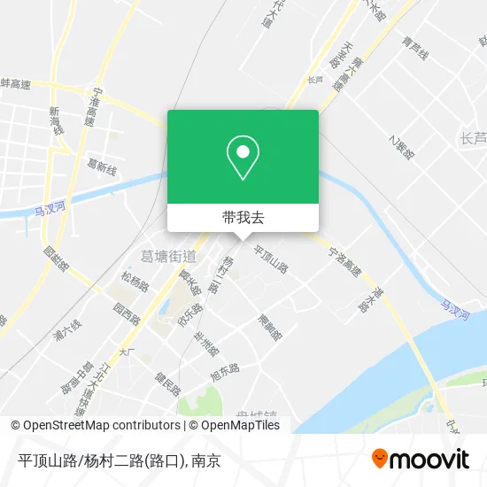 平顶山路/杨村二路(路口)地图