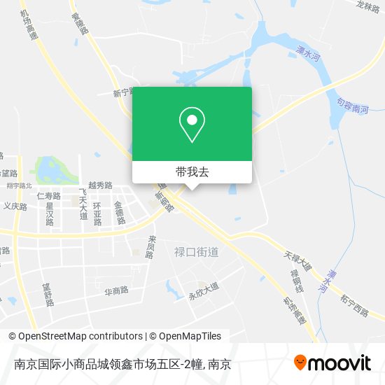 南京国际小商品城领鑫市场五区-2幢地图