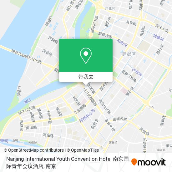 Nanjing International Youth Convention Hotel 南京国际青年会议酒店地图