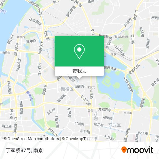 丁家桥87号地图