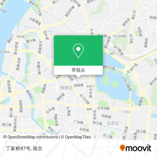 丁家桥87号地图