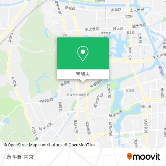 康厚街地图