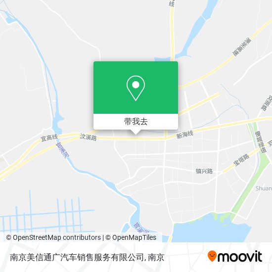 南京美信通广汽车销售服务有限公司地图