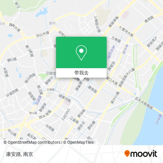 康安路地图