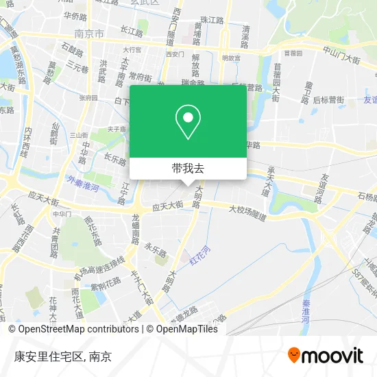 康安里住宅区地图