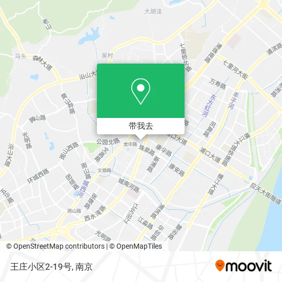 王庄小区2-19号地图
