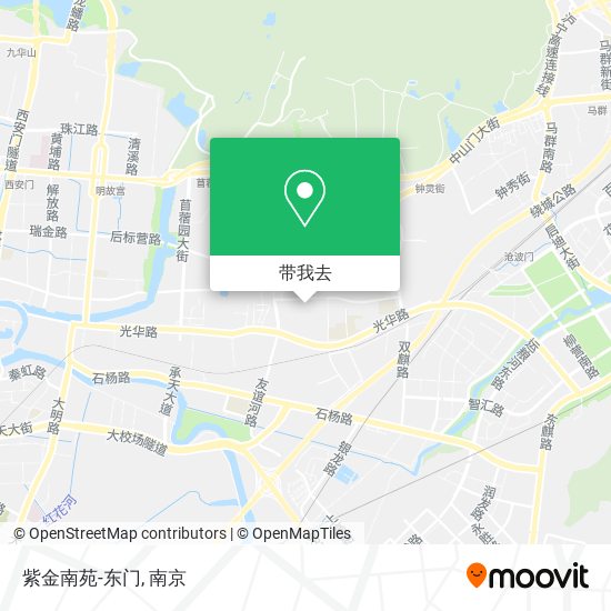 紫金南苑-东门地图