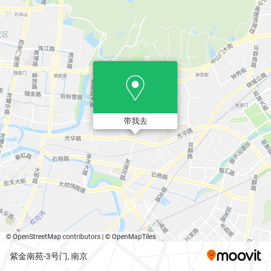 紫金南苑-3号门地图