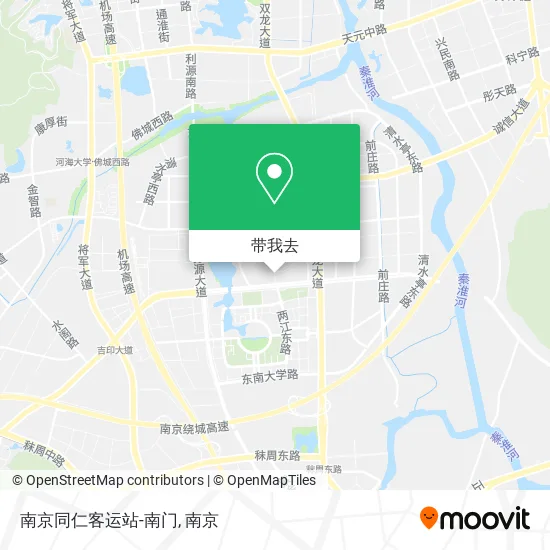 南京同仁客运站-南门地图