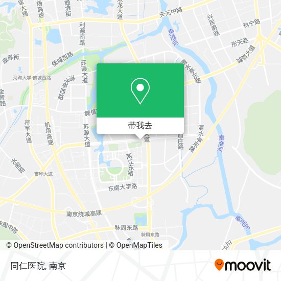 同仁医院地图