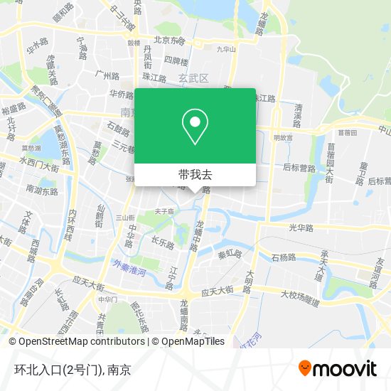 环北入口(2号门)地图