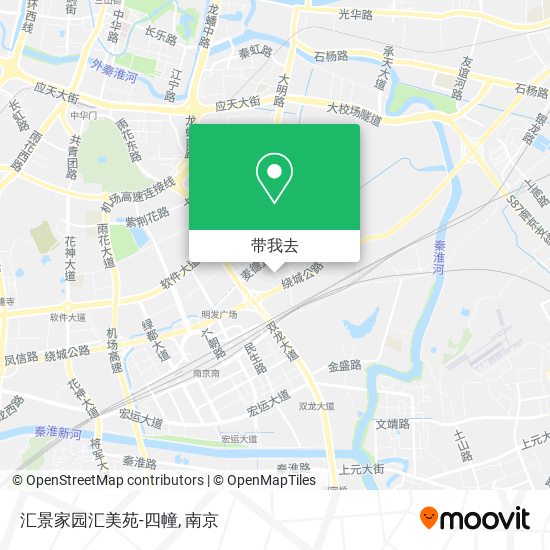 汇景家园汇美苑-四幢地图