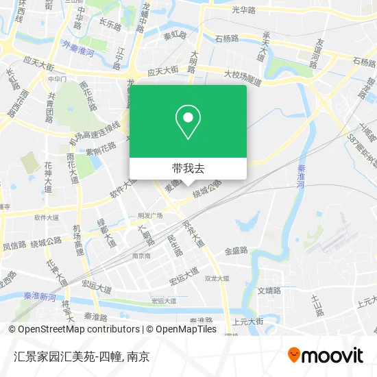 汇景家园汇美苑-四幢地图