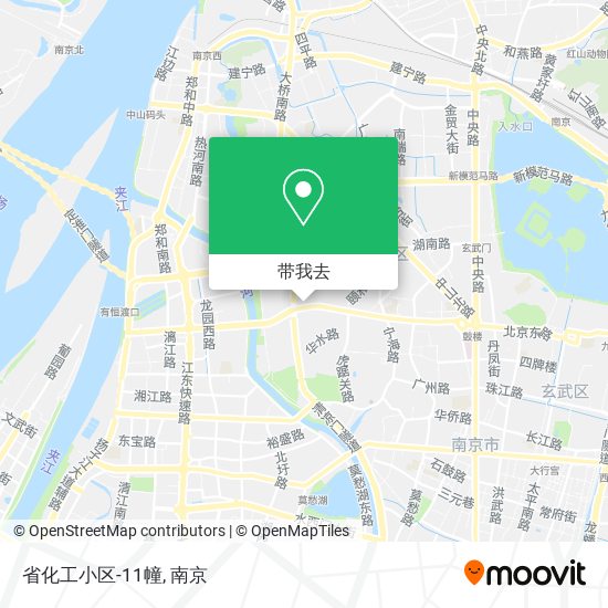 省化工小区-11幢地图