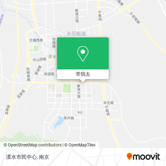 溧水市民中心地图