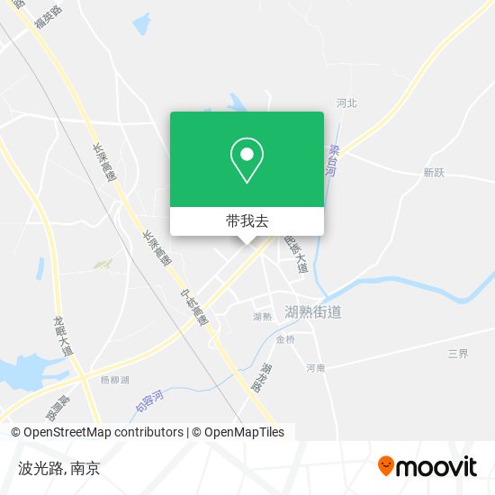 波光路地图
