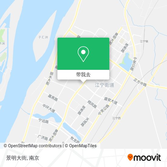 景明大街地图