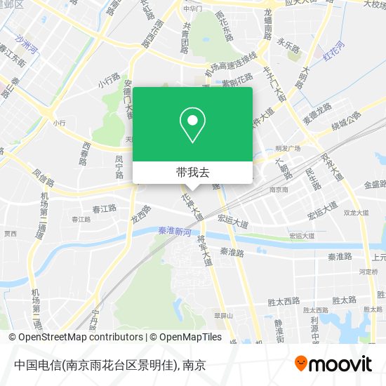 中国电信(南京雨花台区景明佳)地图