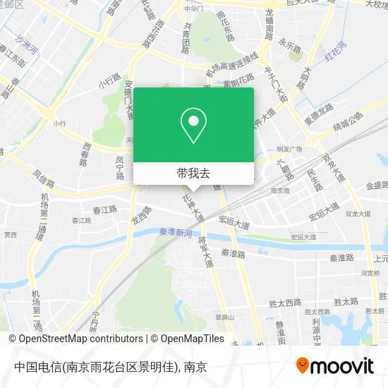 中国电信(南京雨花台区景明佳)地图