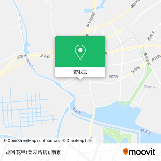 胡肖花甲(栗园路店)地图