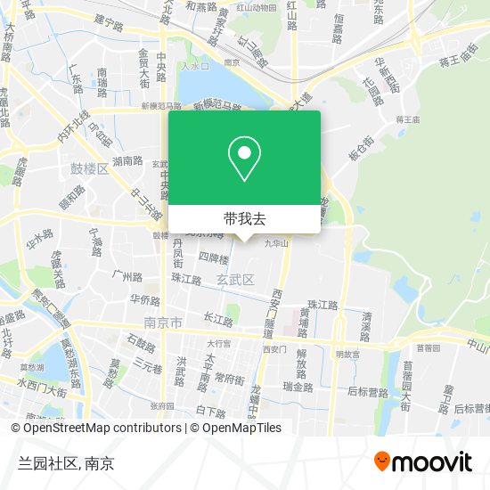 兰园社区地图