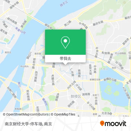 南京财经大学-停车场地图