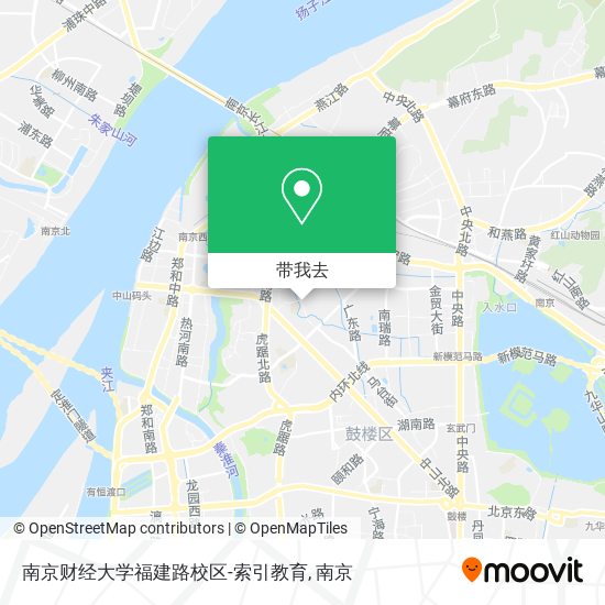 南京财经大学福建路校区-索引教育地图