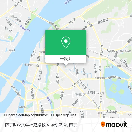 南京财经大学福建路校区-索引教育地图