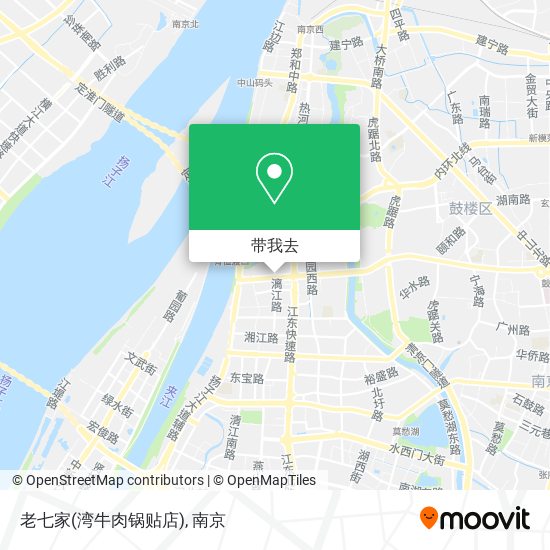 老七家(湾牛肉锅贴店)地图