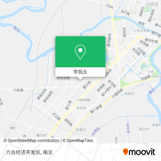六合经济开发区地图