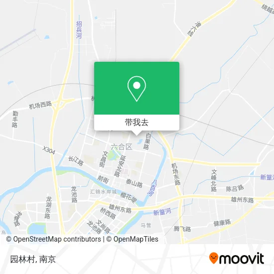 园林村地图