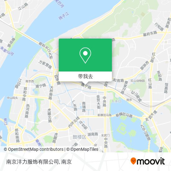 南京沣力服饰有限公司地图
