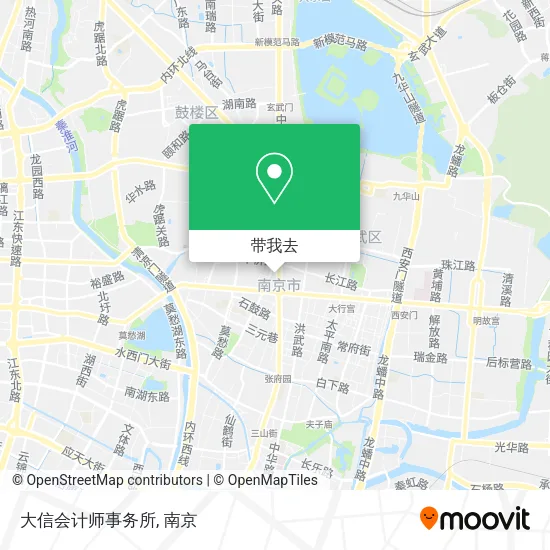大信会计师事务所地图