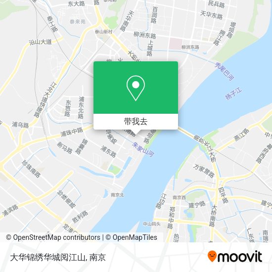 大华锦绣华城阅江山地图