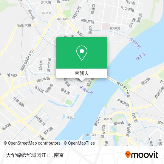 大华锦绣华城阅江山地图