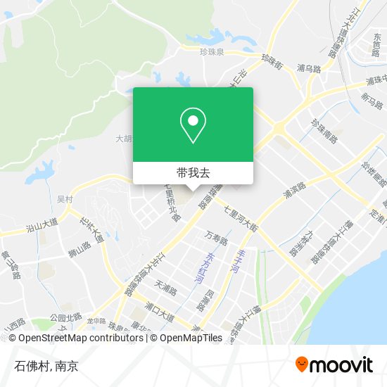 石佛村地图