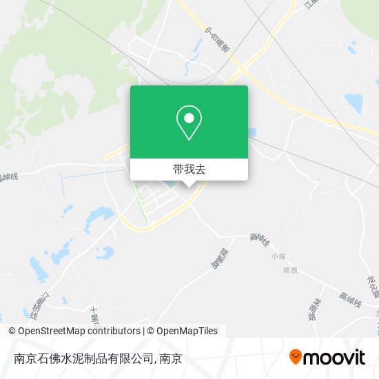 南京石佛水泥制品有限公司地图