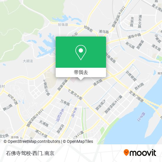 石佛寺驾校-西门地图