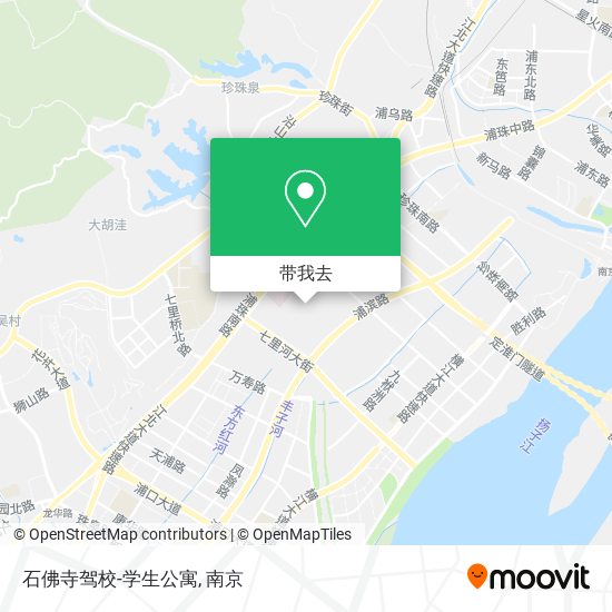 石佛寺驾校-学生公寓地图