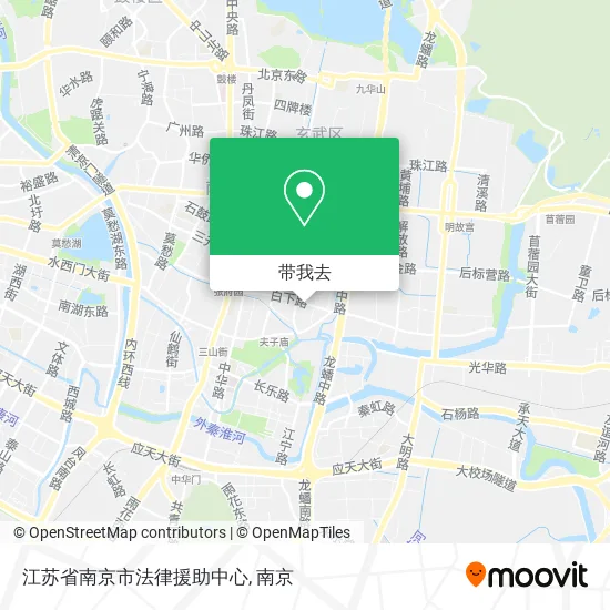 江苏省南京市法律援助中心地图