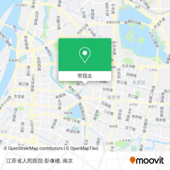 江苏省人民医院-影像楼地图