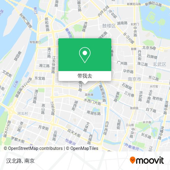 汉北路地图