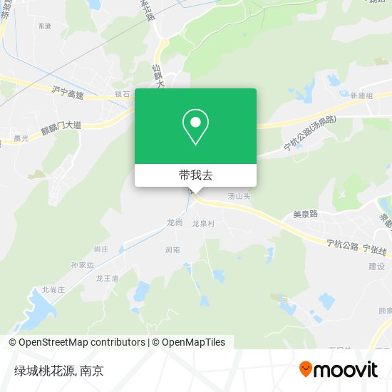 绿城桃花源地图
